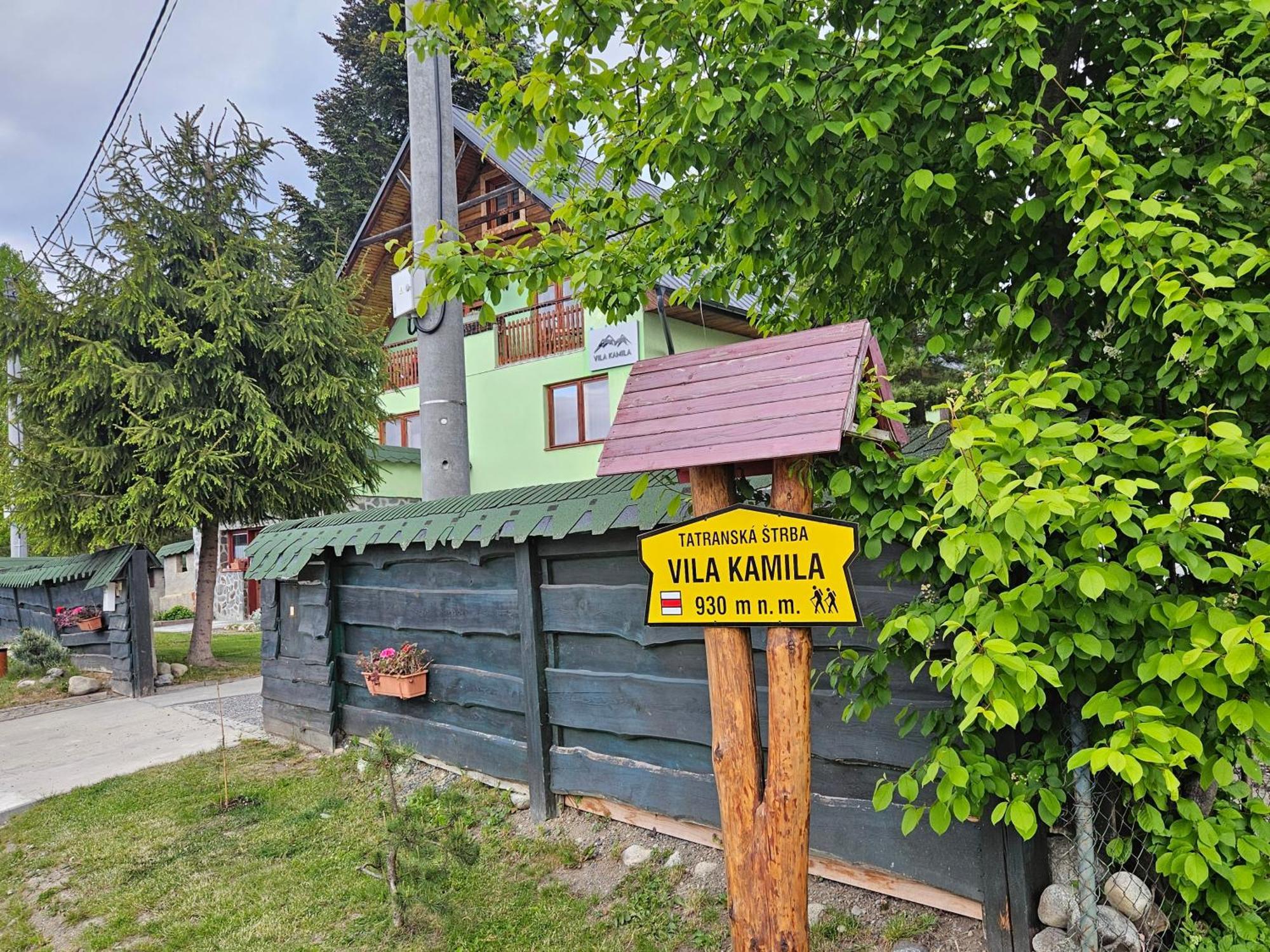 Vila Kamila Татранська Штрба Екстер'єр фото